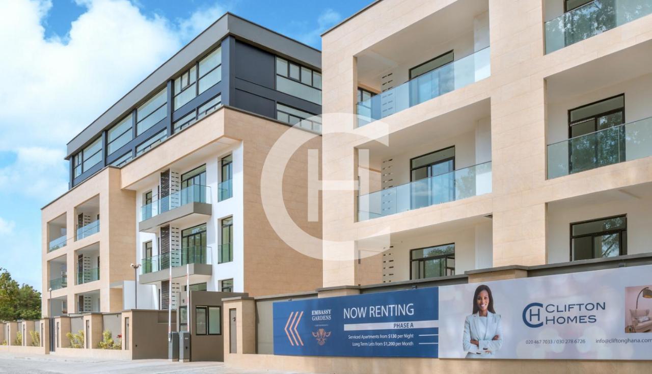 Embassy Gardens By Clifton Homes Accra Exteriör bild